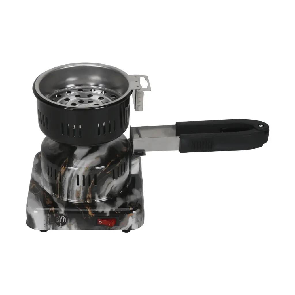 B.Y.O. Electric Burner Round Print, Onyx