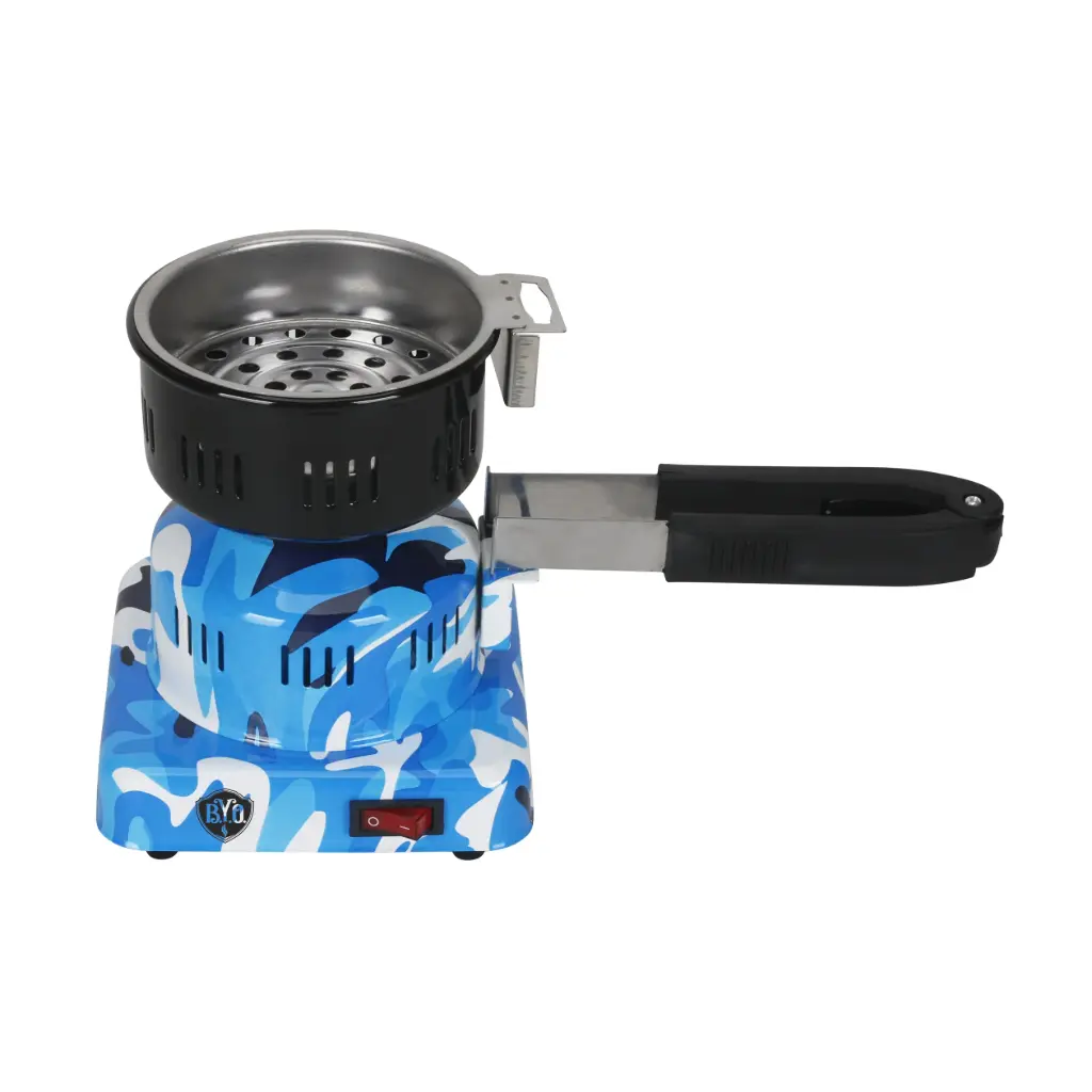 B.Y.O. Electric Burner Round Print, Camo