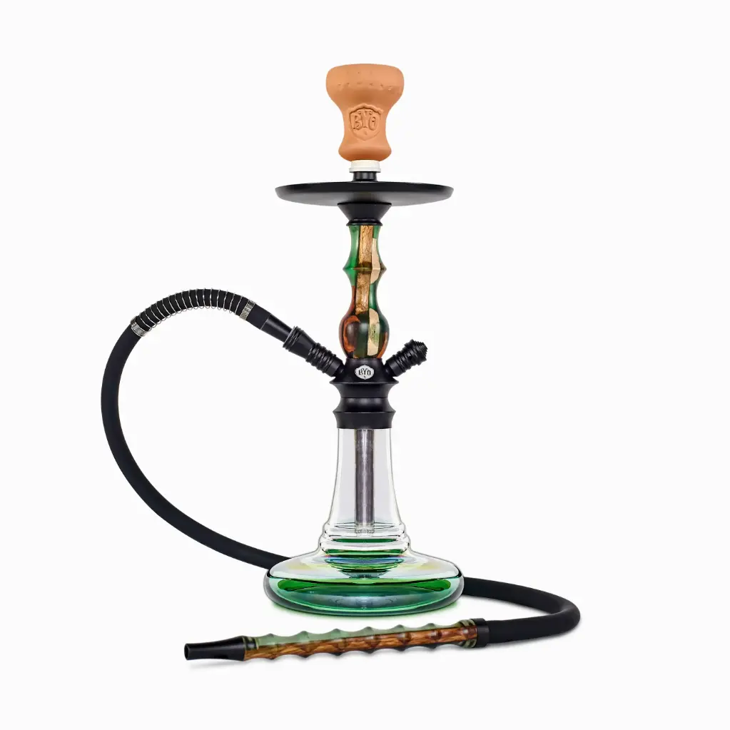 18" Chika, Green Resinwood, Click Technology, 1 Hose, B.Y.O. Color Box