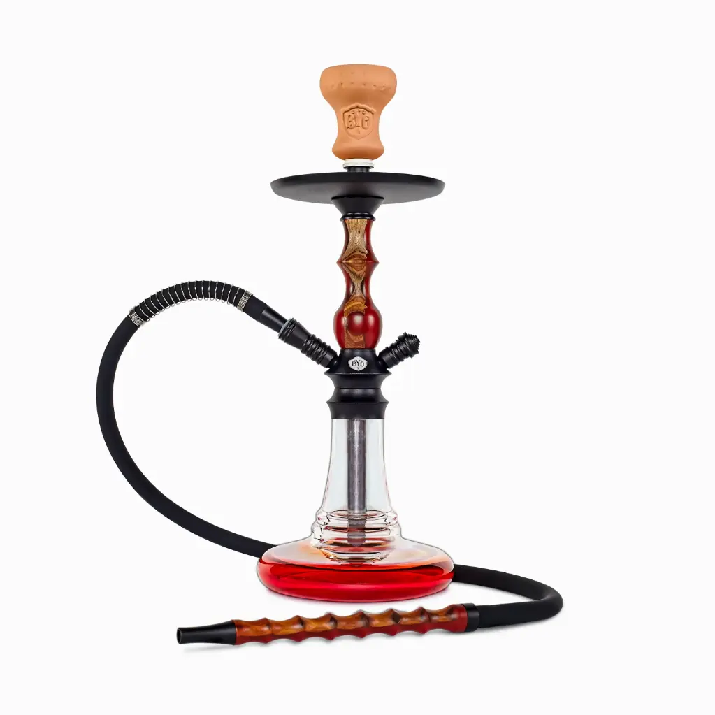 18" Chika, Red Resinwood, Click Technology, 1 Hose, B.Y.O. Color Box