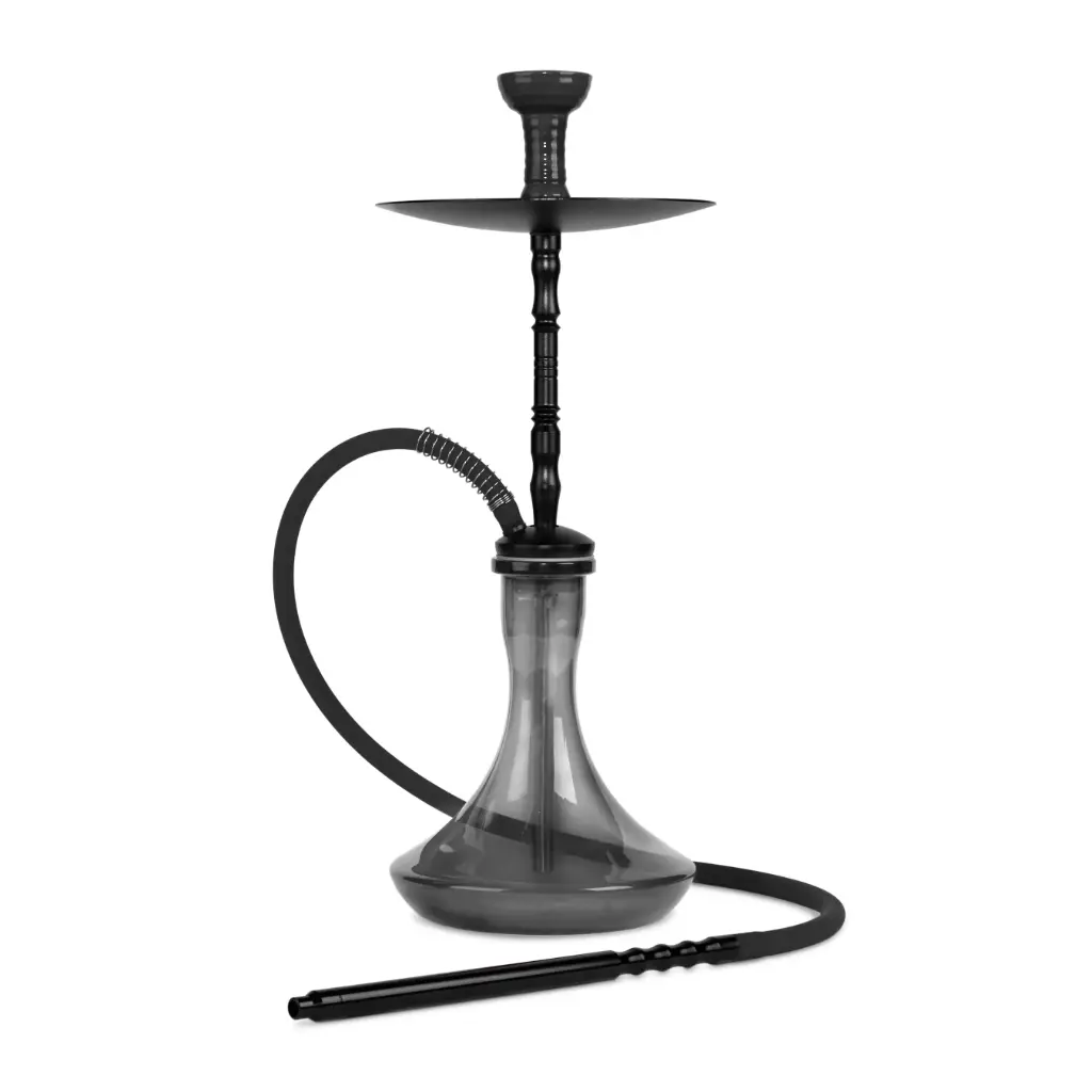 23" Amira Smoke Staxx Hookah, 1 Hose Black, Color Box