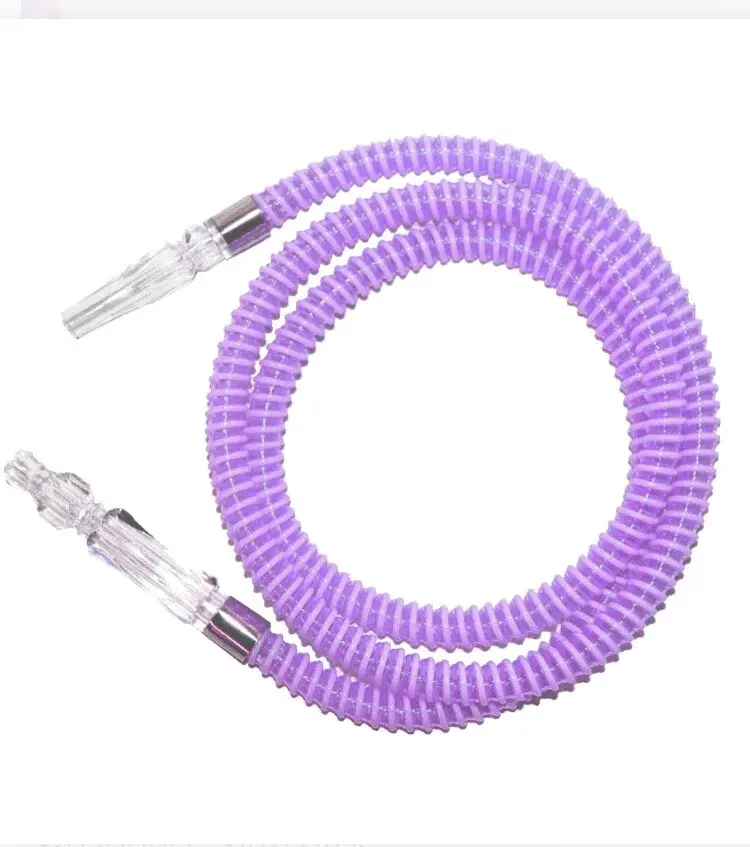 4 ft. Plastic Reusable Hookah Hose, Purple