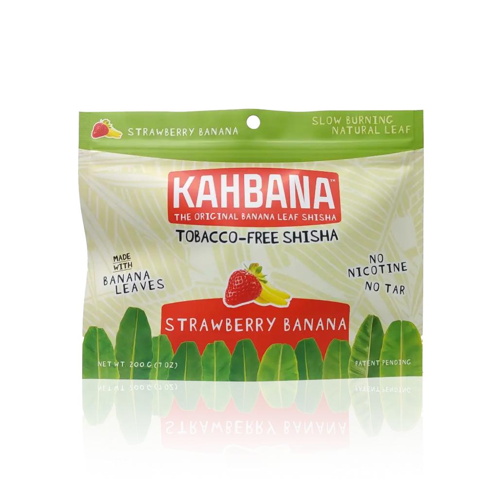 Kahbana Herbal Shisha 200g, Strawberry Banana