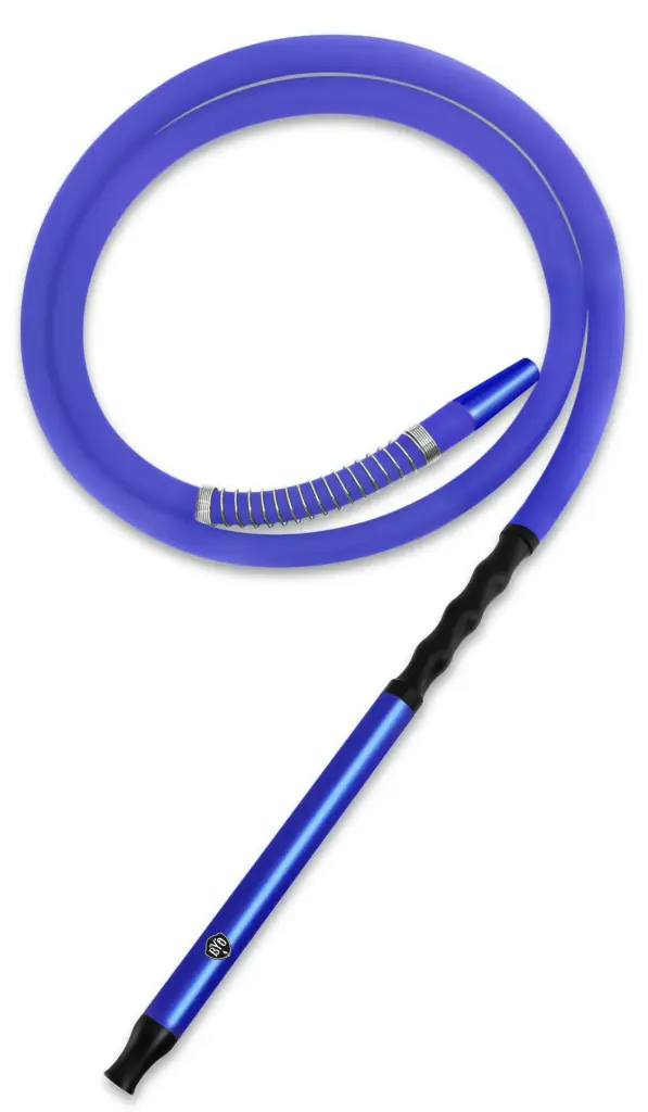 6' Silicone Hose with Color Aluminum Handle, Blue