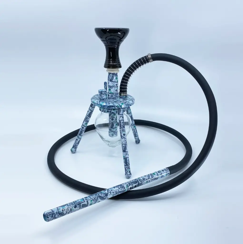 12" Amira Spider Hookah, Ballerz, 1 Hose, Amira Carrying Bag