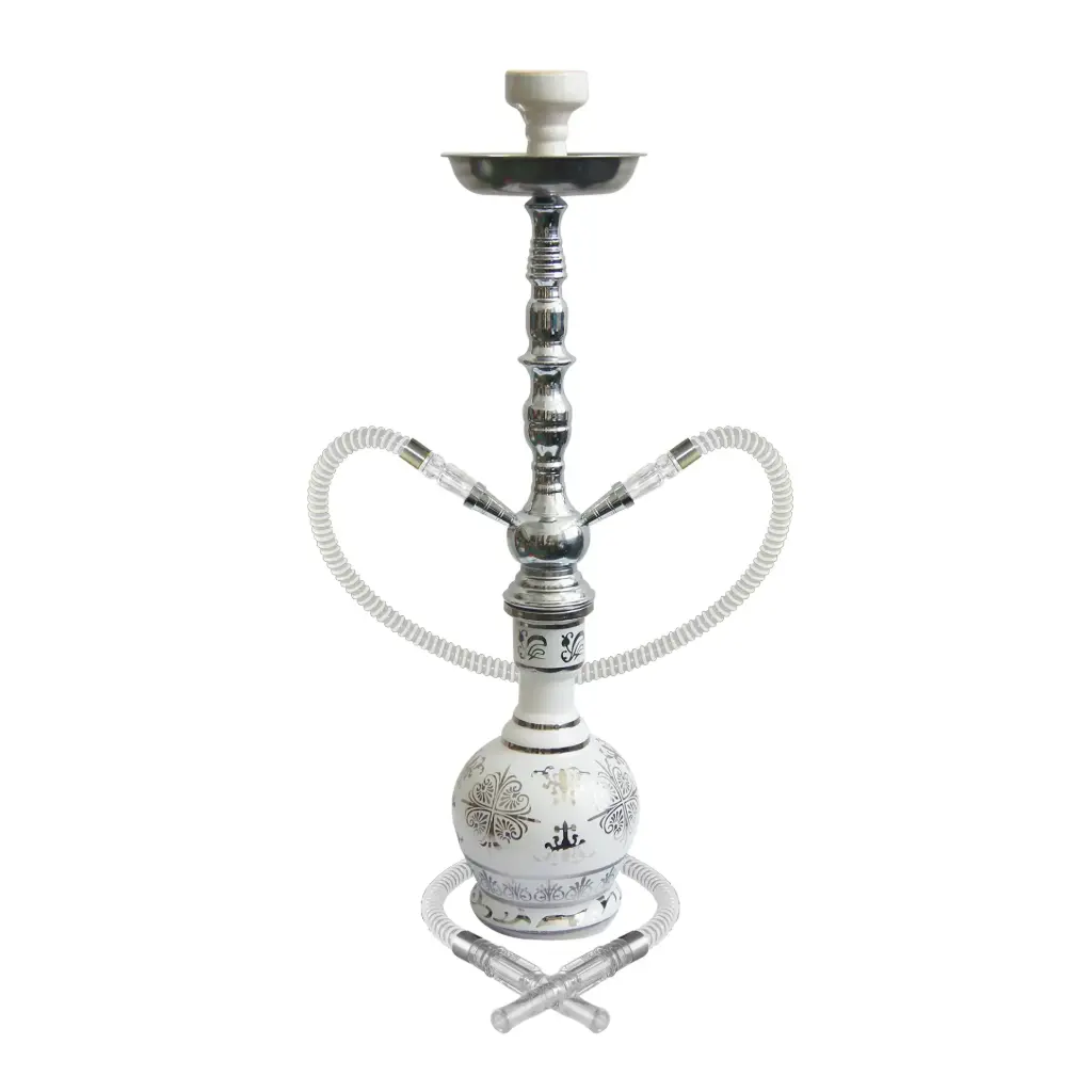 27" Shah, White, 2 Hose, Premium Box