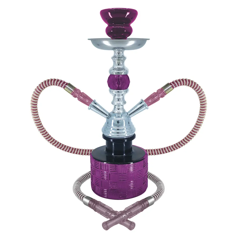 13" Ripple, 2 Hose, Purple, Premium Box