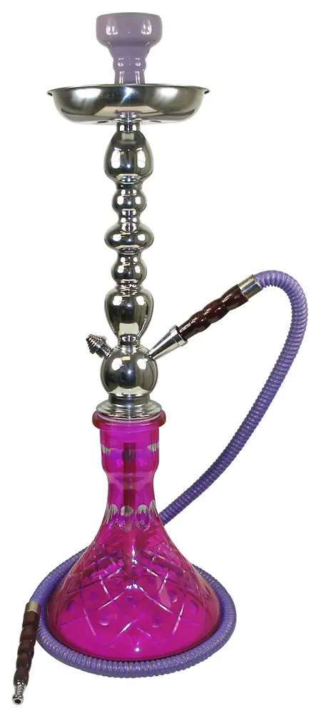 24" Ultima Etched, Purple, 1 Hose, Premium Box