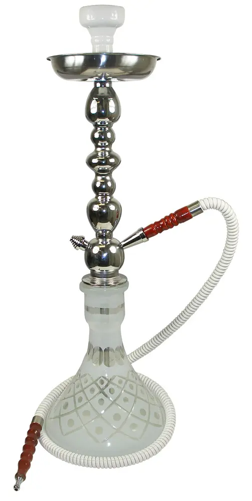 24" Ultima Etched, White, 1 Hose, Premium Box