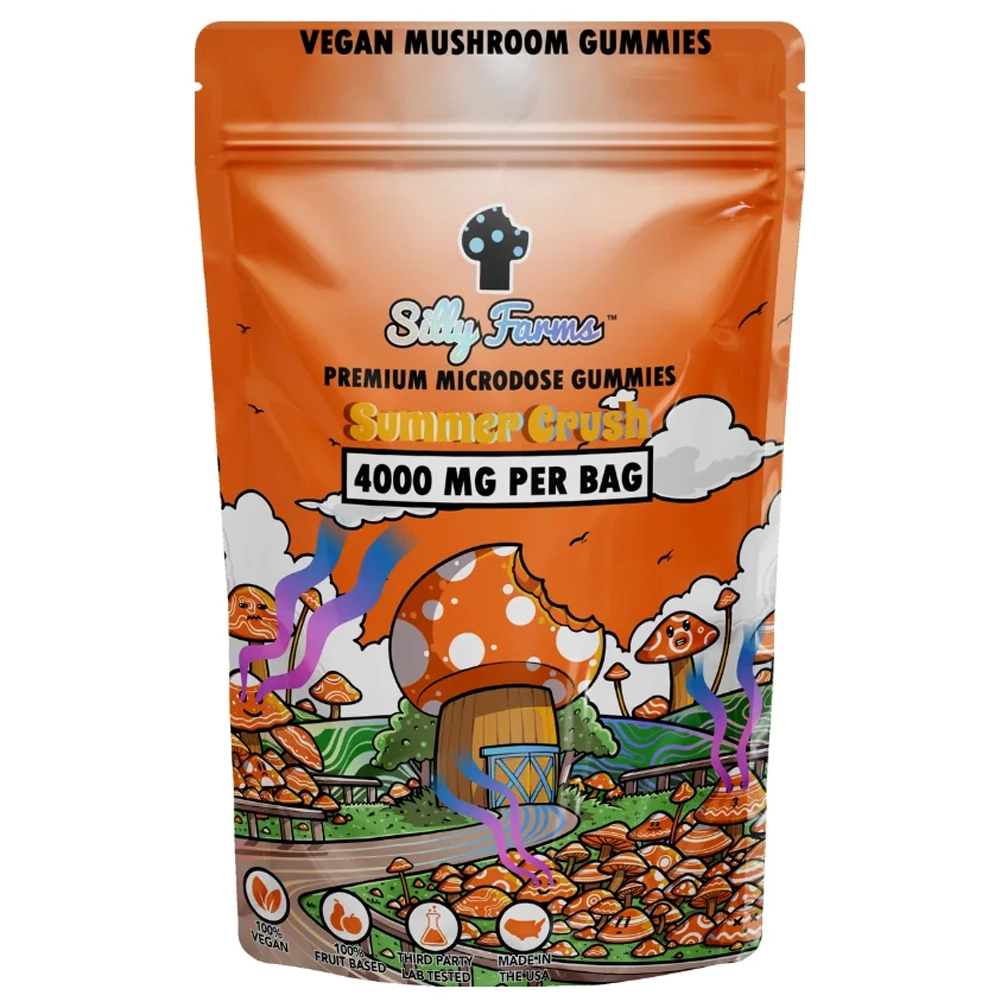 SILLY FARMS Magic Mushroom Gummies Summer Crush 10ct