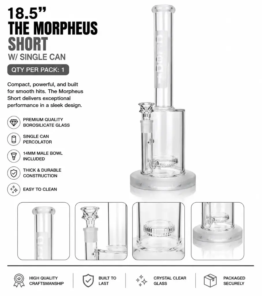 18.5" THE MORPHEUS SHORT W/ SINGLE CAN 