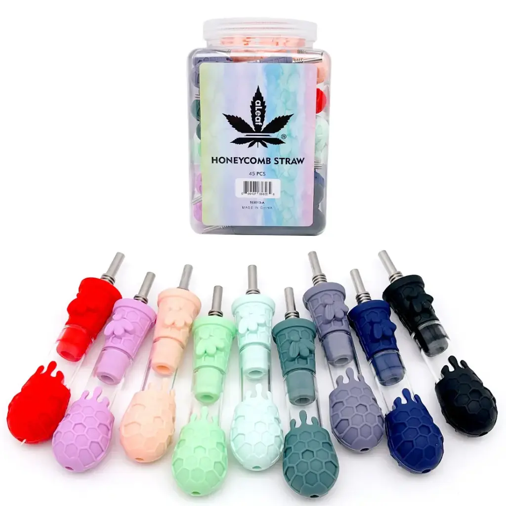 HONEYCOMB STRAW 45PCS 