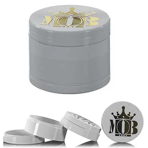 MOB Grinders Grinder 4 Parts (2711) 55mm White Mob Labs