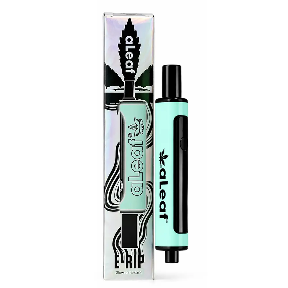 ALEAF E-RIP GLOW IN THE DARK BLUE