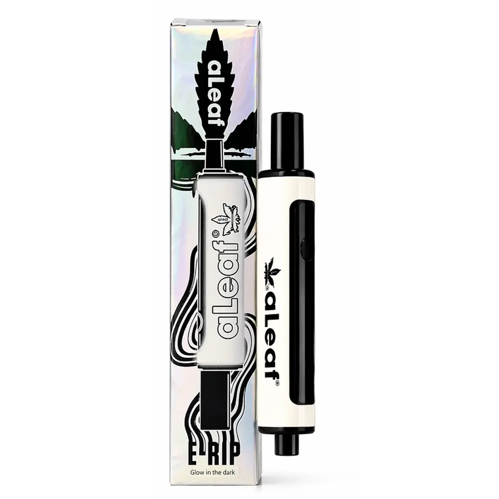 ALEAF E-RIP GLOW IN THE DARK WHITE