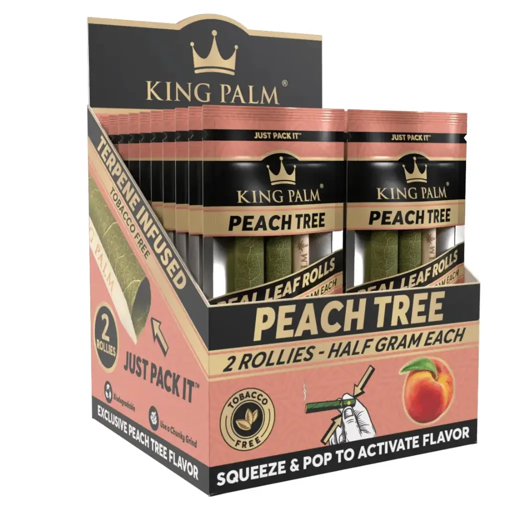 2 Rollie Rolls – Peach Tree – 20 Units Per Display