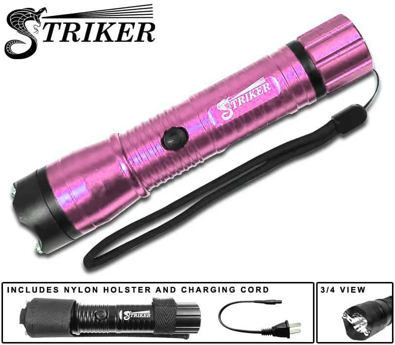 4 MKV LED-Flash Light Stun Gun
