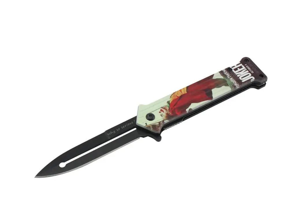 4.5" Assist-Open Knife - Poster Graphic Print Handle