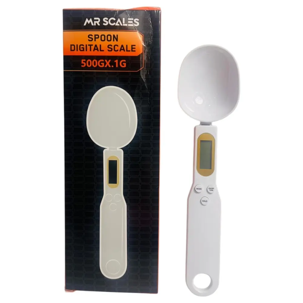 SPOON DIGITAL SCALE WH