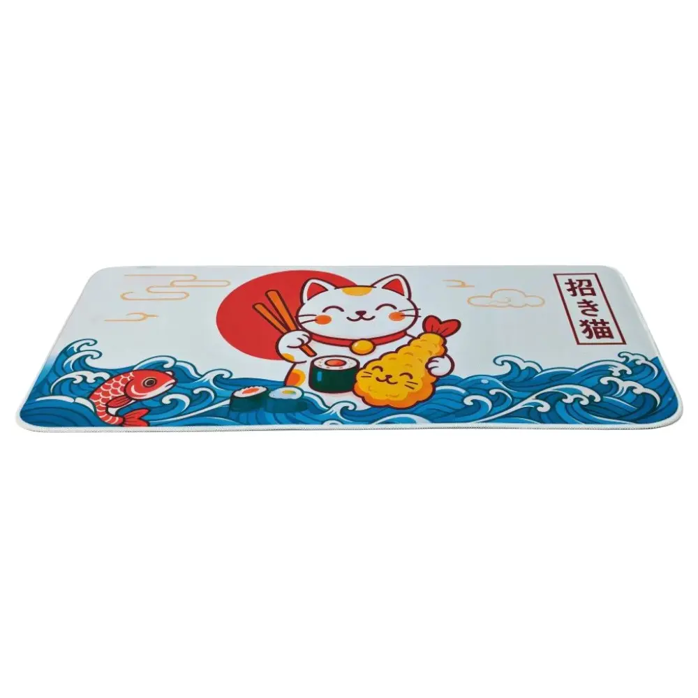 35*15 DAB MAT LUCKY KITTY