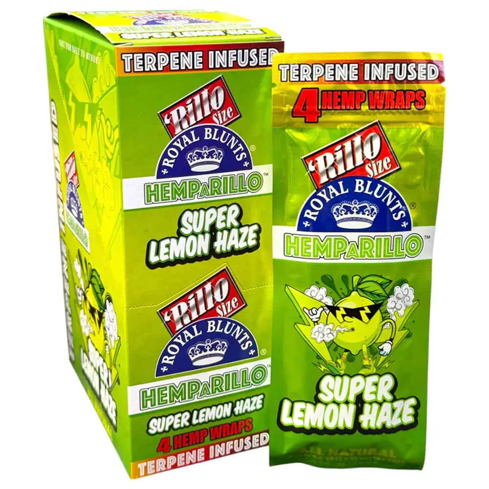HEMPARILLO Wraps Super Lemon Haze 15ct