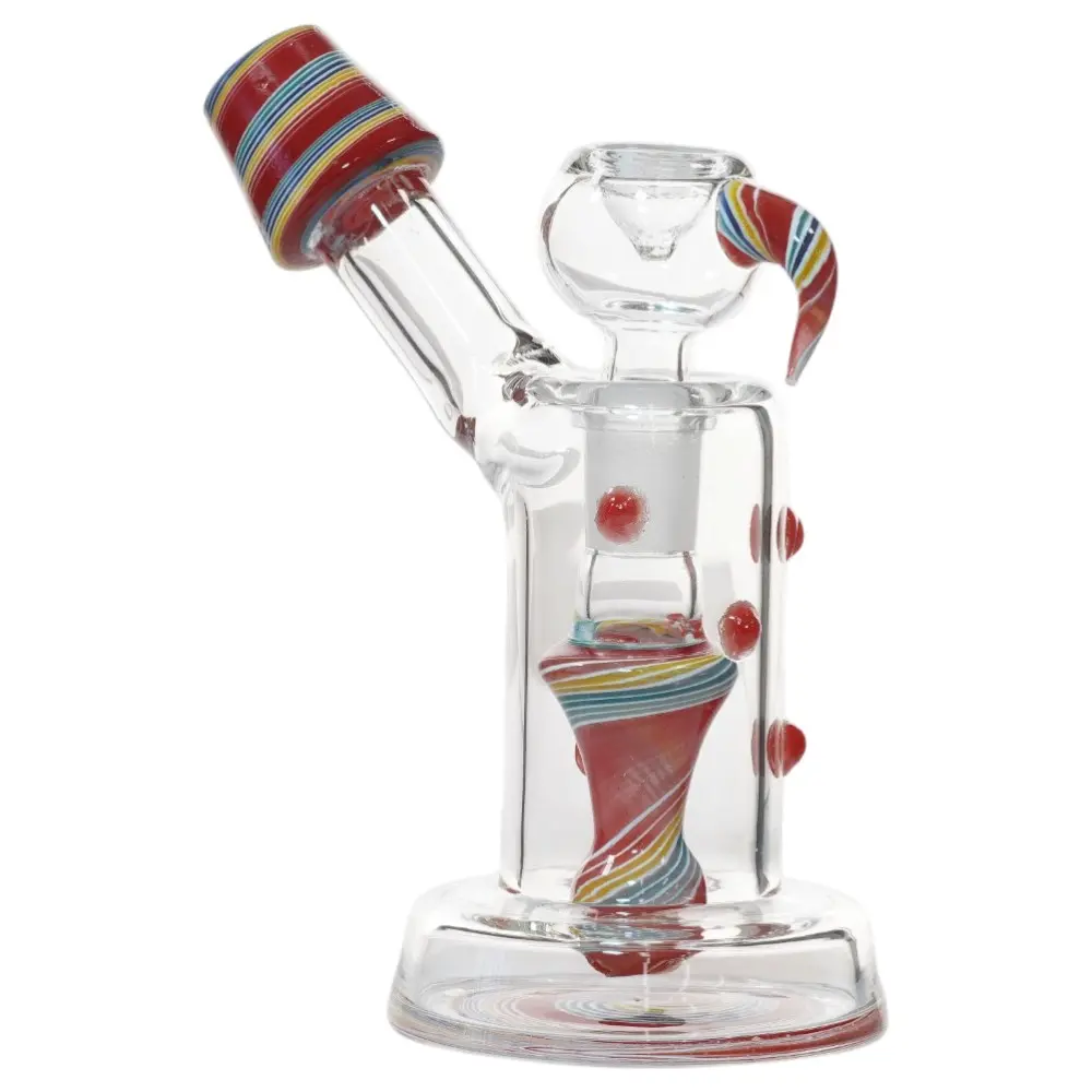 Glass W.P. sticker shower B mouth side Car 6.0" - Red