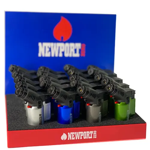 NEWPORT ZERO SMALL TORCH 20 COUNT METALLIC