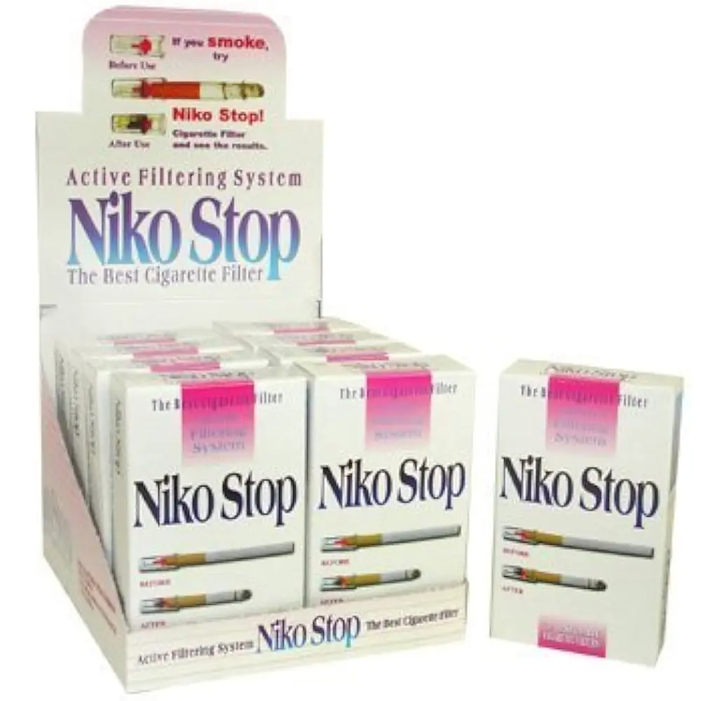 Niko Stop Cigarette Filter 12 ct