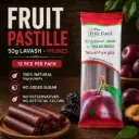 Fruit Pastille 50g lavash - Prunes (12 pcs per Box)