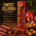 Sweet sujukh 100gr/0.22lb with Walnut Pomegranate (12 pcs per Box)