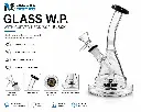 Glass W.P. with Curved Neck 7.0" - Black