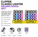 CLIPPER Classic Lighter Squares Design 48ct