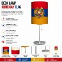 Desk Lamp - Armenian Flag