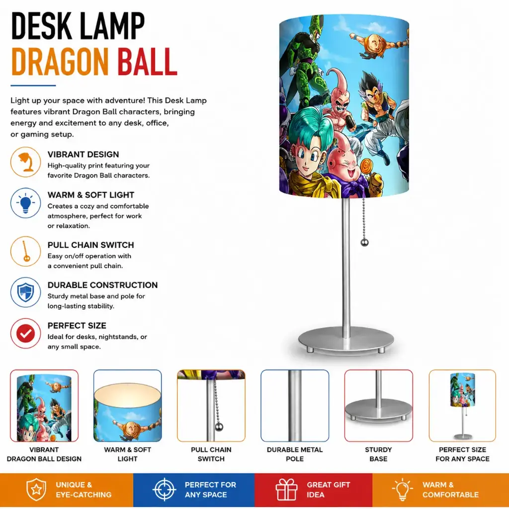 Desk Lamp - Dragon Ball