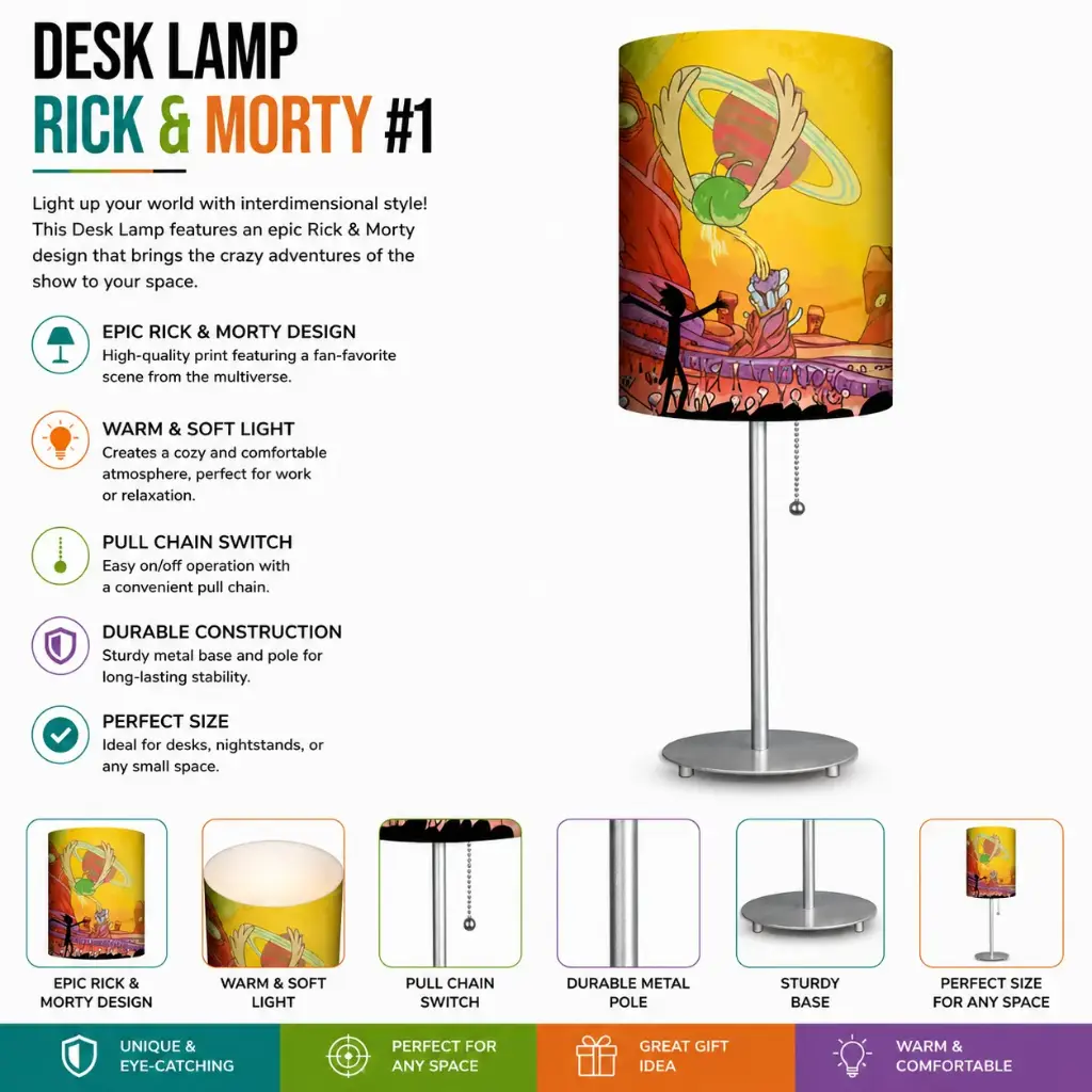 Desk Lamp - R & M #1