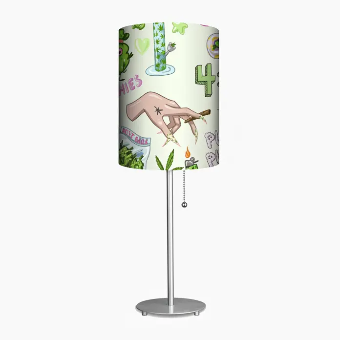 Desk Lamp - Weed #6