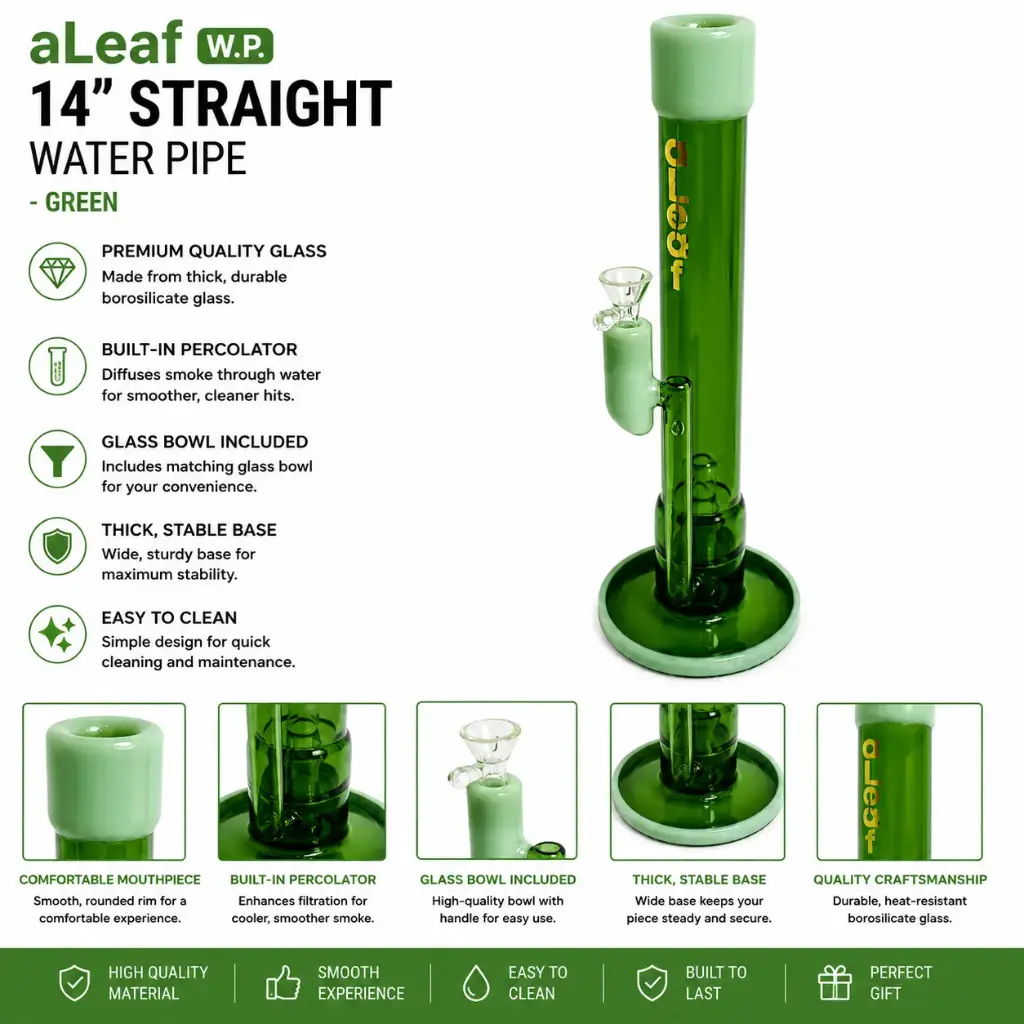aLeaf WP 14" STRAIGHT - Green