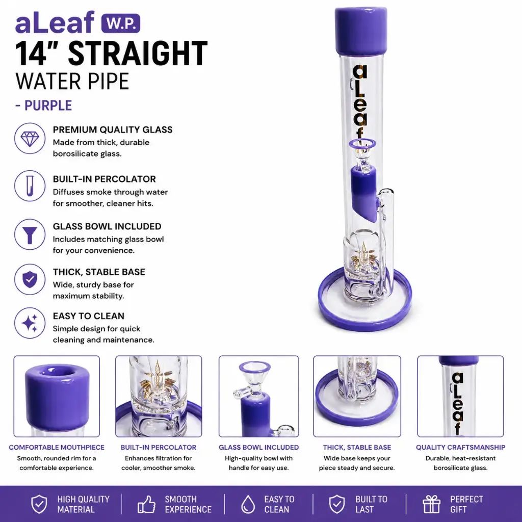 aLeaf WP 14" STRAIGHT - Purple
