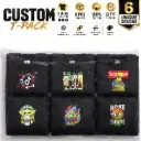 Custom T-Pack | 6-Pack | 12" DTF Prints | M/L/XL Mix