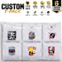 Custom T-Pack | 6-Pack | 12" DTF Prints | M/L/XL Mix