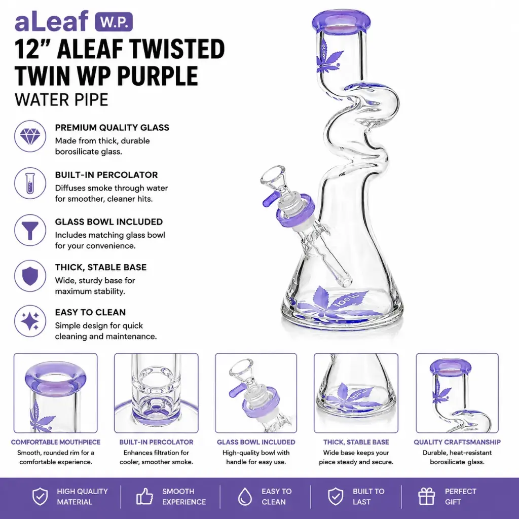 12" ALEAF TWISTED TWIN WP PURPLE