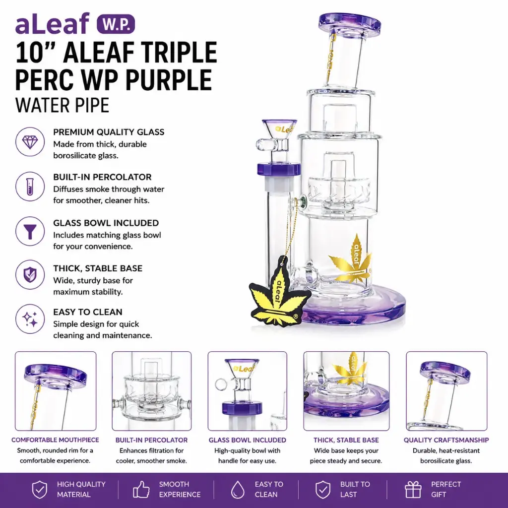 10" ALEAF TRIPLE PERC WP PURPLE