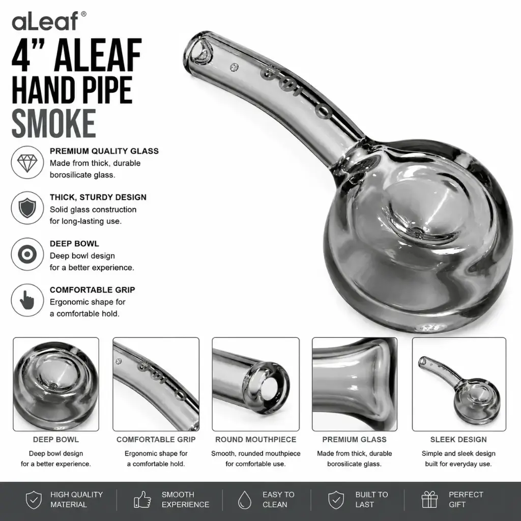 4" ALEAF HP SMOKE