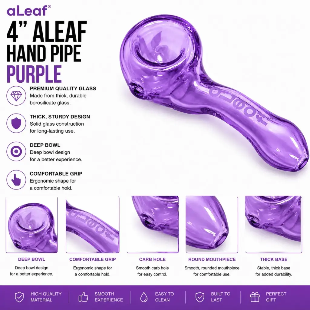 4" ALEAF HP PURPLE