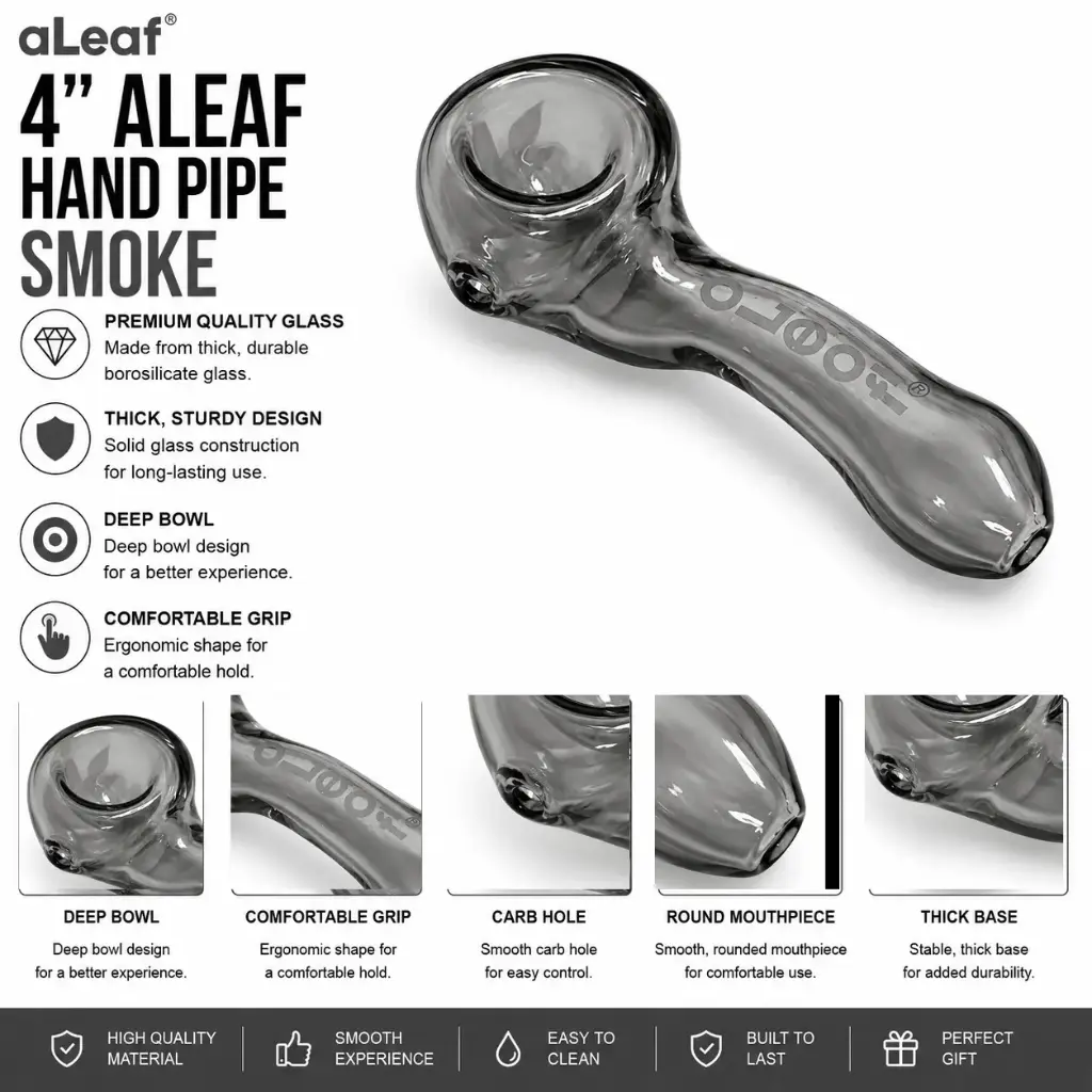 4" ALEAF HP SMOKE