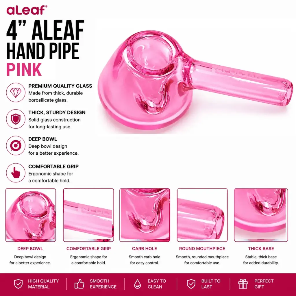 4" ALEAF HP PINK