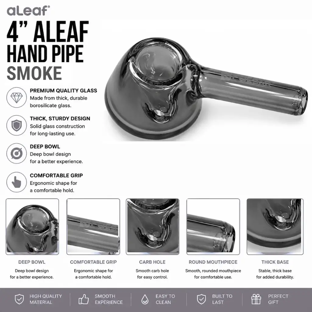 4" ALEAF HP SMOKE