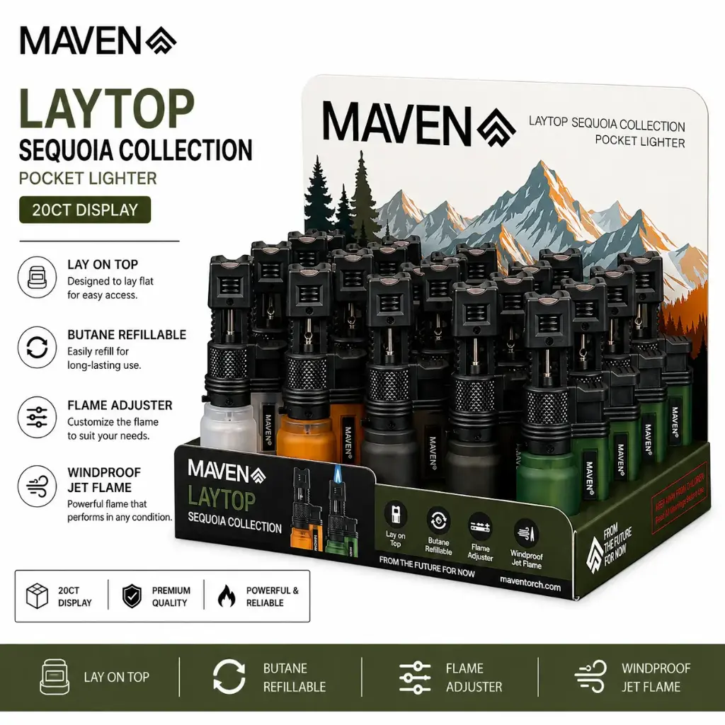 Maven Laytop  Sequoia Collection 20ct Display