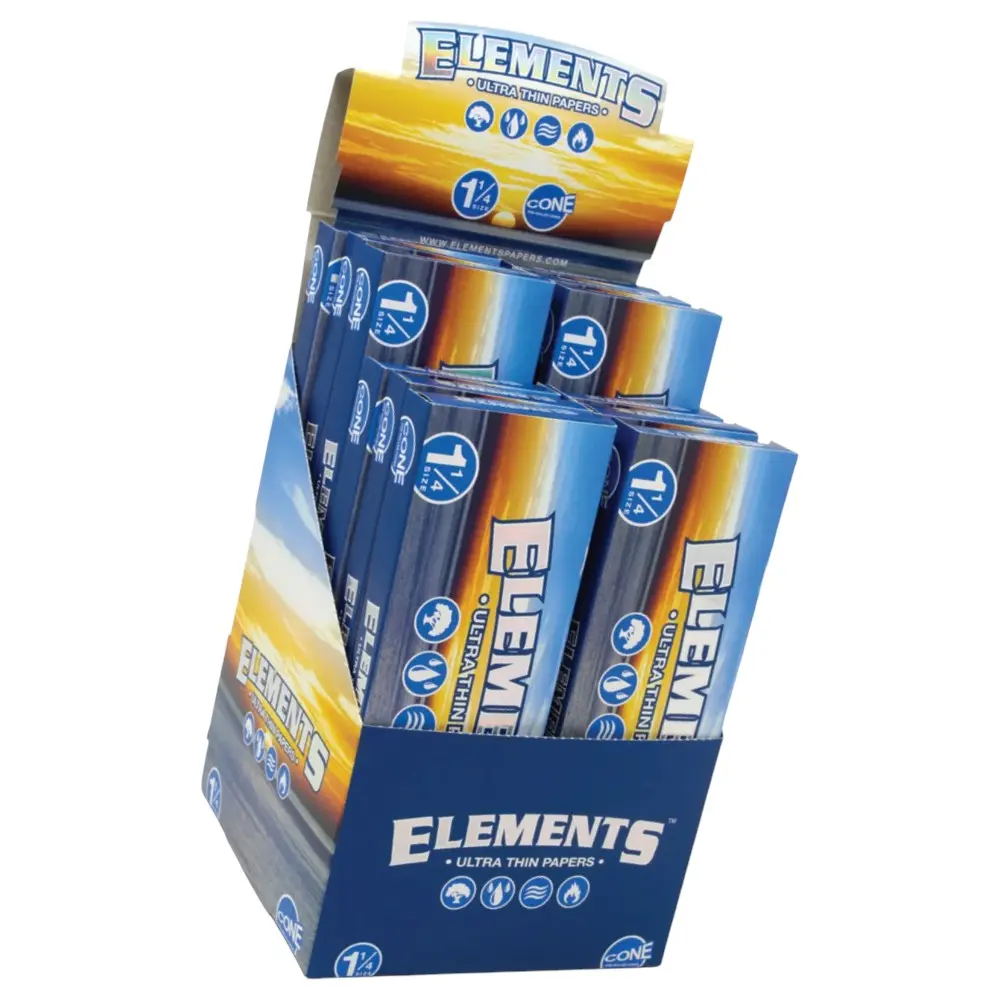 ELEMENTS Ultra Thin Cones 11/4 Size 20/12ct