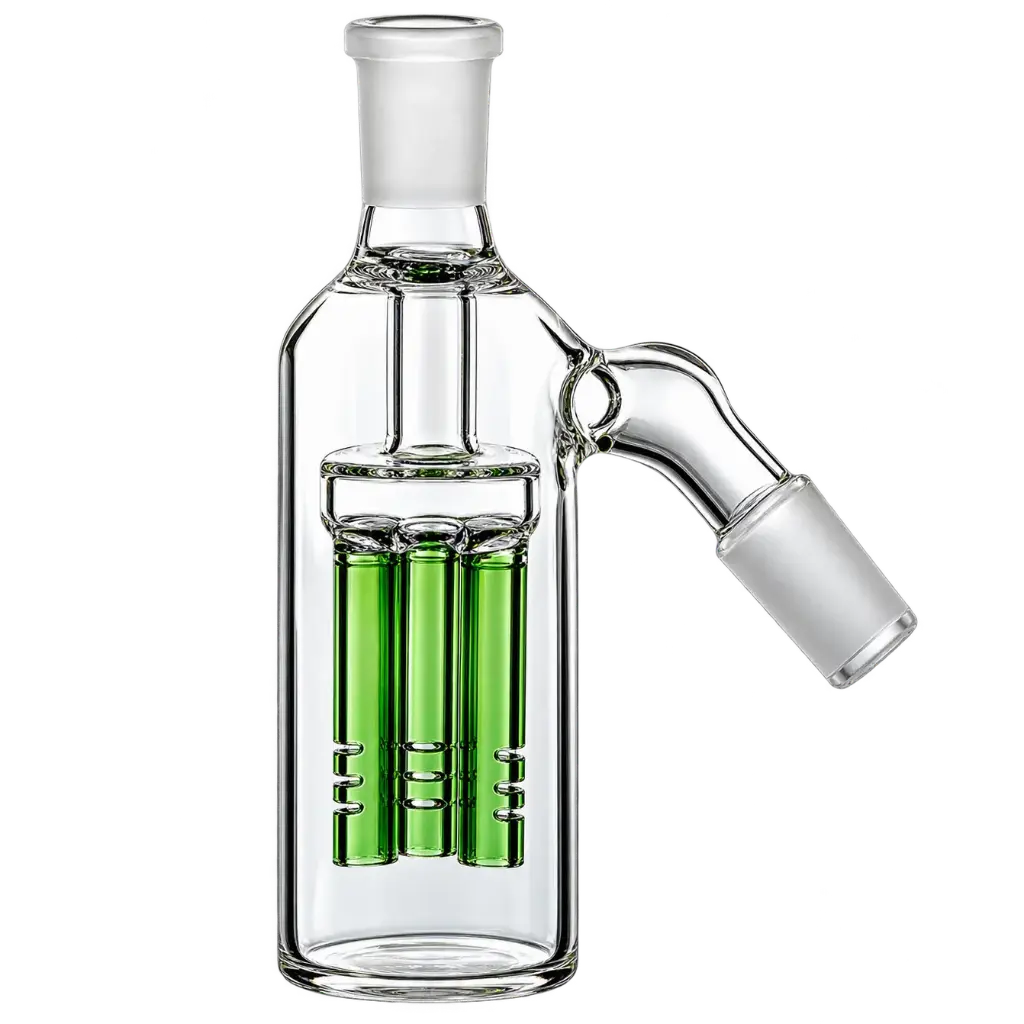 Diamond Glass ASHCATCHER- TREE PERC - DGA008-1445 Green